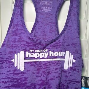 My Kind of Happy Hour Bodybuilding.com Tank | NWT | Workout Tank